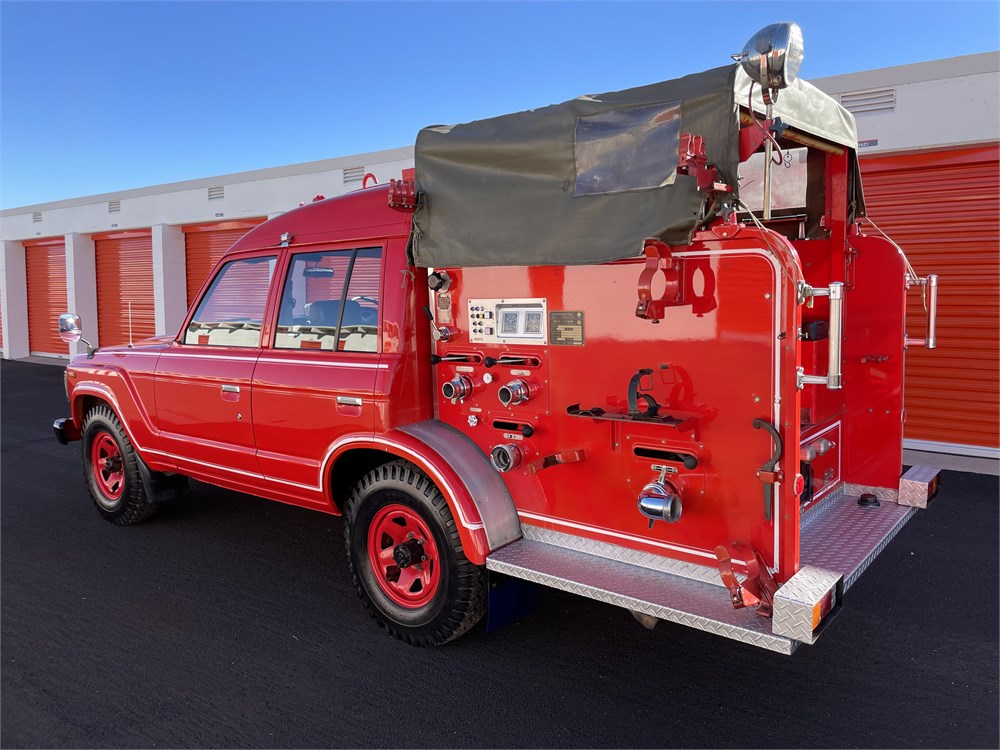 1989 Toyota Land Cruiser Fire Truck Available For Auction AutoHunter