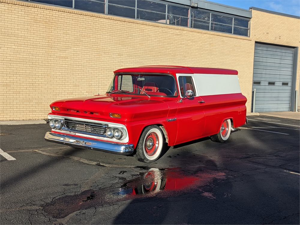 LS Powered 1960 Chevrolet Apache Panel Truck Available For Auction