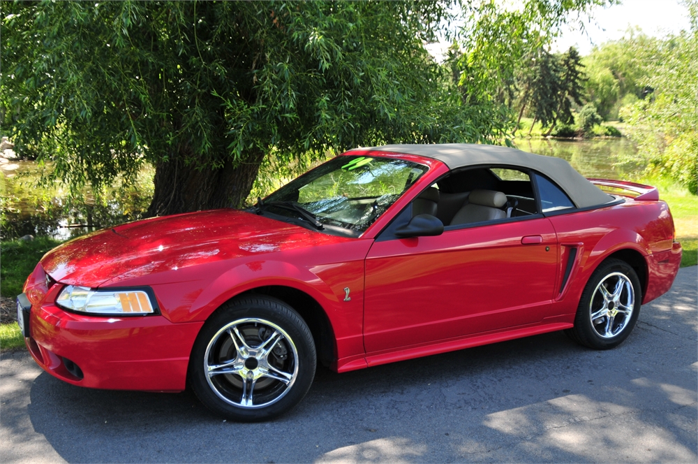 RESERVE REMOVED 24k Mile 1999 Ford Mustang SVT Cobra Convertible 5