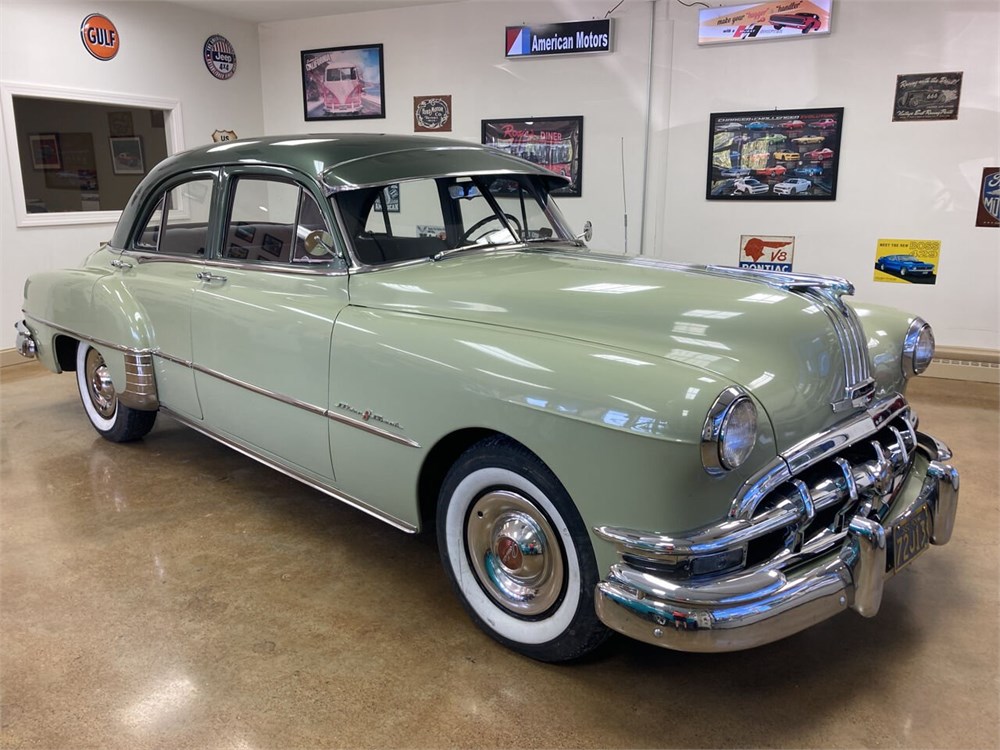 1950 Pontiac Chieftain Silver Streak Available For Auction Autohunter