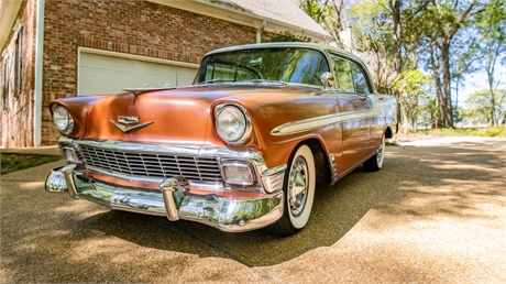 View this Reserve Removed: 327-POWERED 1956 CHEVROLET BEL AIR
