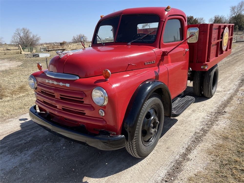 Reserve Removed: 1950 Dodge B Series Truck Available For Auction ...