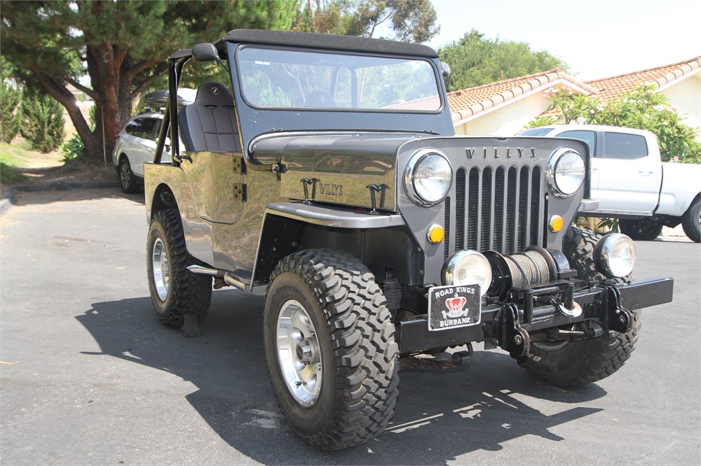 1954 Willys CJ-3B Available For Auction | AutoHunter.com | 11501344