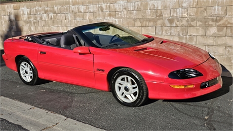 View this 1995 CHEVROLET CAMARO Z28 CONVERTIBLE