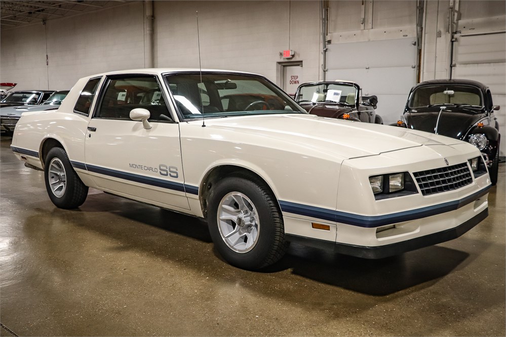 42k-Mile 1984 Chevrolet Monte Carlo SS available for Auction ...