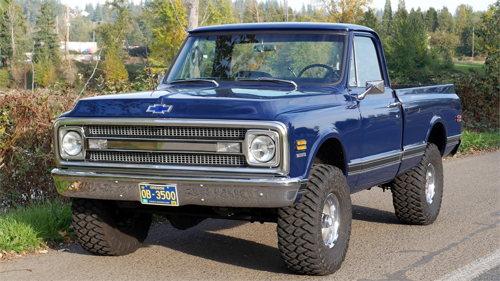 402-POWERED 1969 CHEVROLET K10 4X4 available for Auction | AutoHunter ...