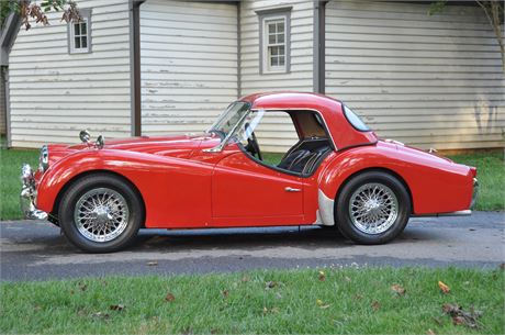 Reserve Removed: 1963 Triumph TR3B available for Auction | AutoHunter ...