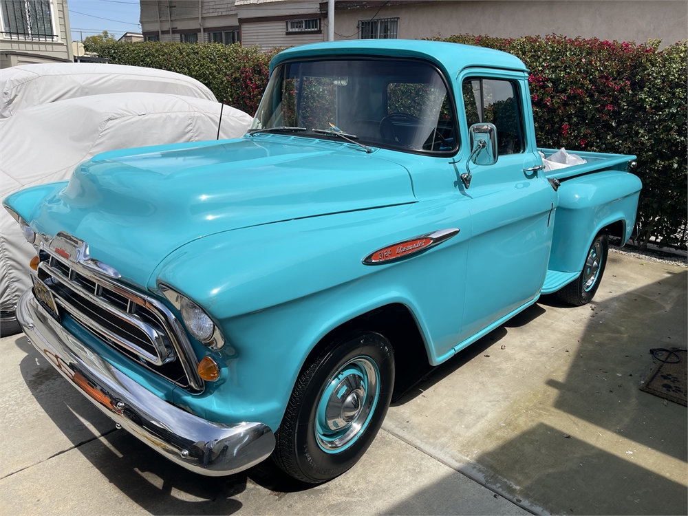 NO RESERVE: 1957 Chevrolet 3100 Pickup 3-Speed available for Auction ...