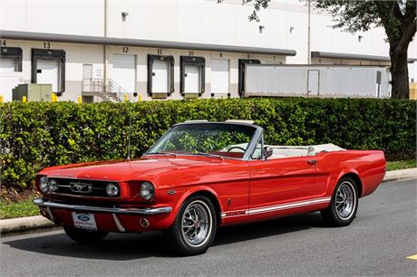 View this Supercharged 1965 Ford Mustang K-Code Convertible