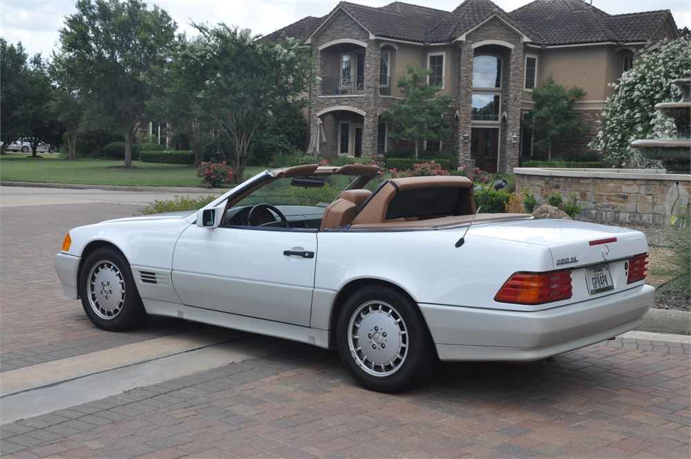 49k-Mile 1992 Mercedes-Benz 300SL 5-Speed available for Auction ...