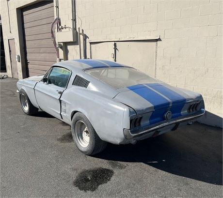 S-Code 1967 Ford Mustang Fastback Project available for Auction ...