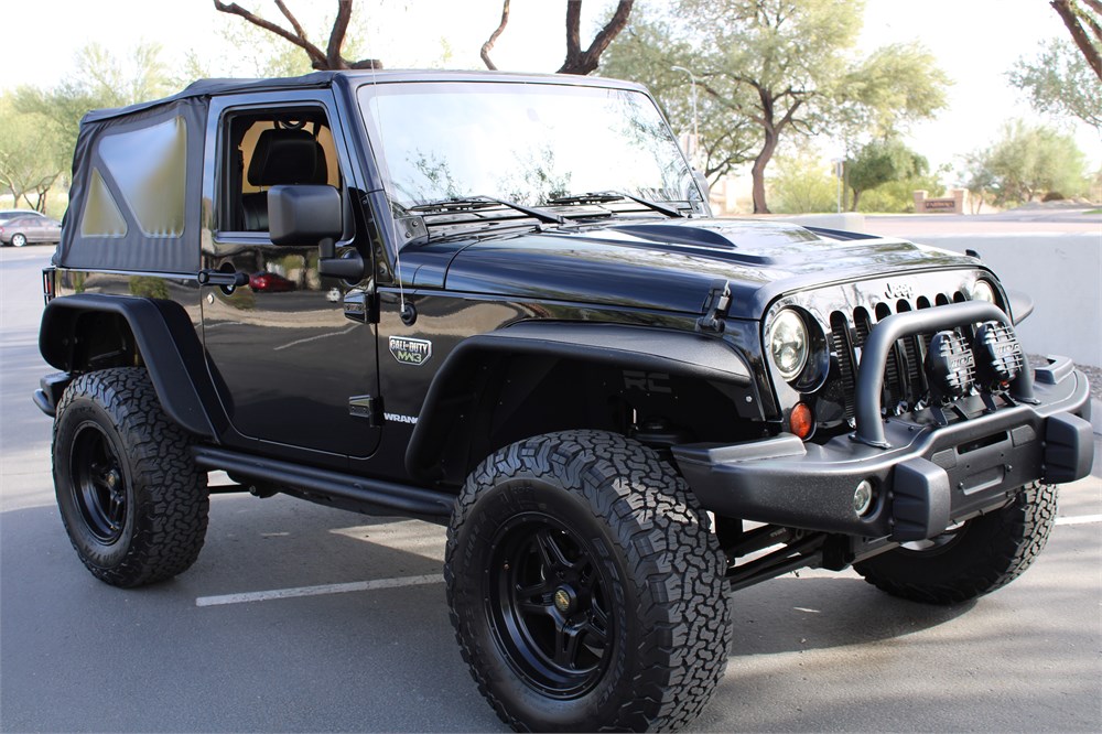 2012 Jeep Wrangler Modern Warfare 3 Edition available for Auction ...