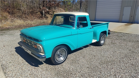 View this 1964 Ford F-100 Custom Cab Flareside 3-Speed