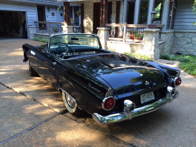 One-Owner 1955 Ford Thunderbird Convertible available for Auction ...