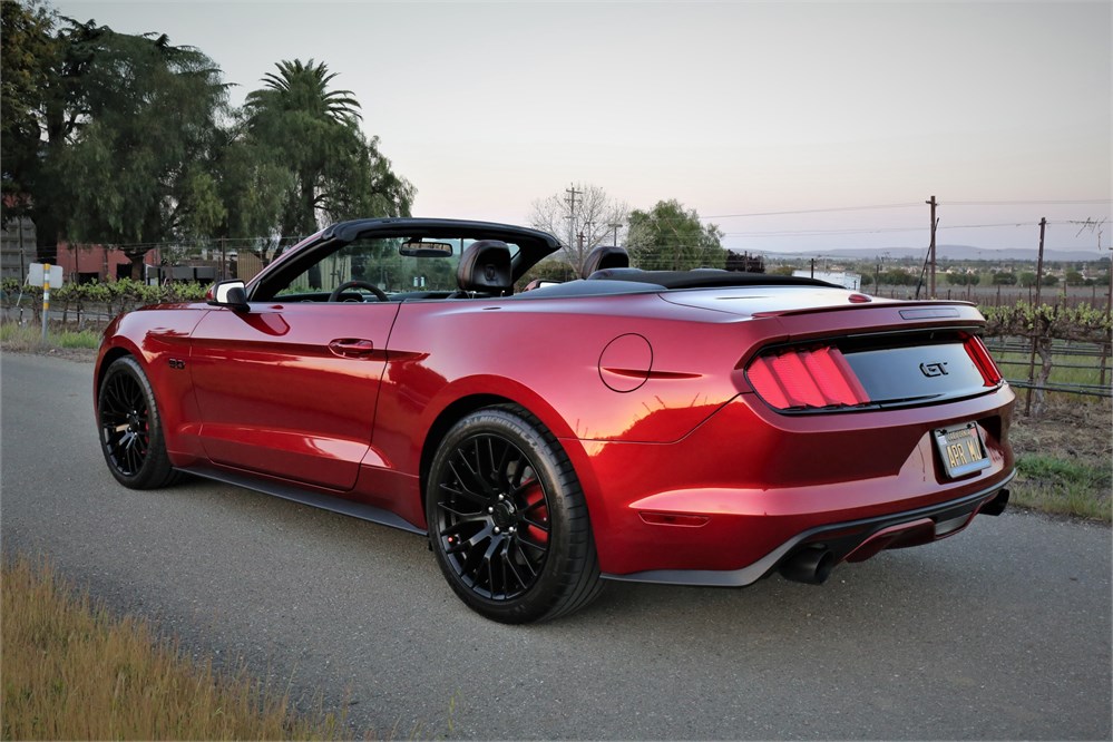 2016 Ford Mustang GT Convertible available for Auction | AutoHunter.com ...