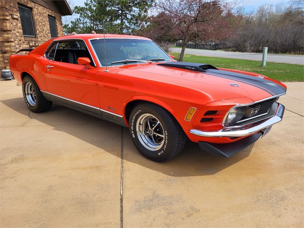 1970 FORD MUSTANG MACH 1 428 COBRA JET available for Auction ...