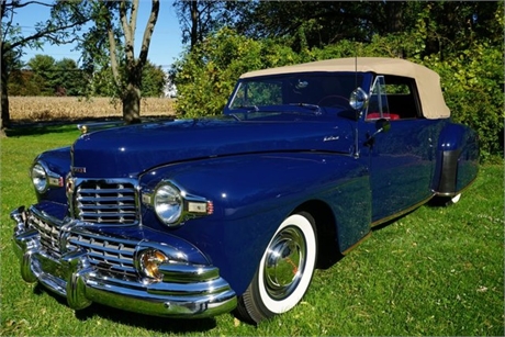 View this 1948 LINCOLN CONTINENTAL CABRIOLET