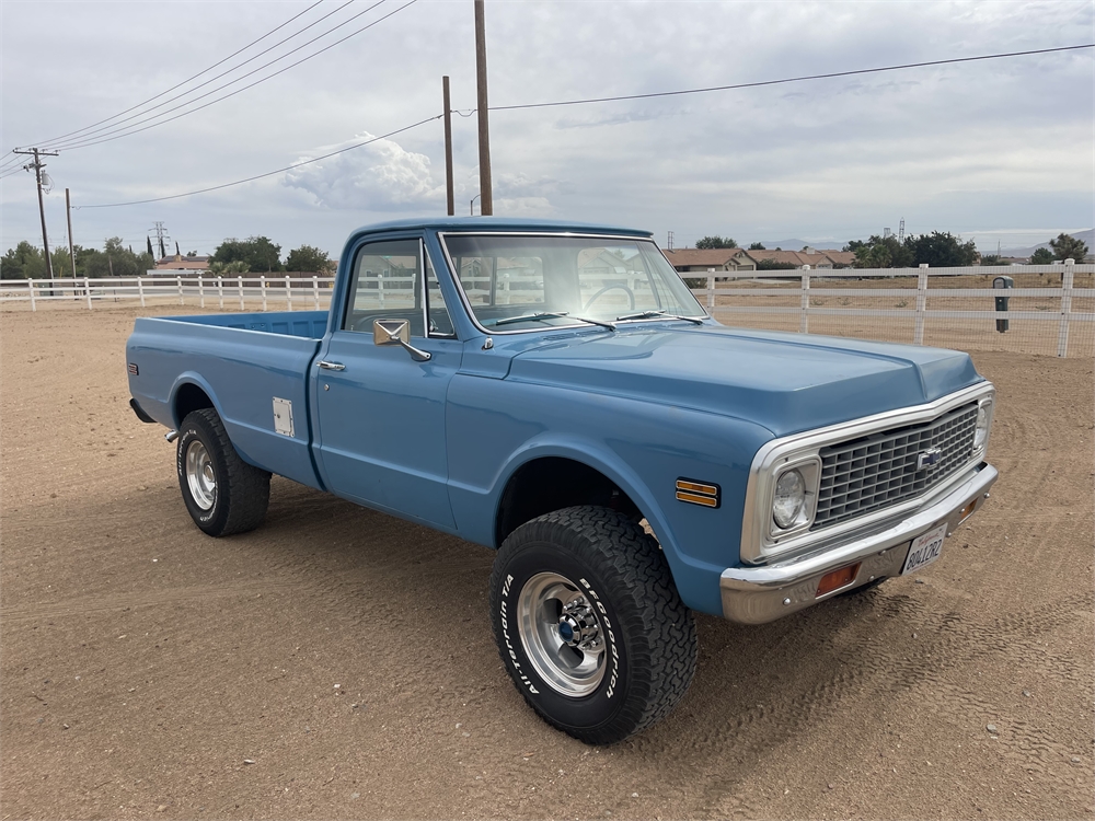 350-POWERED 1972 Chevrolet K20 4X4 4-SPEED available for Auction ...