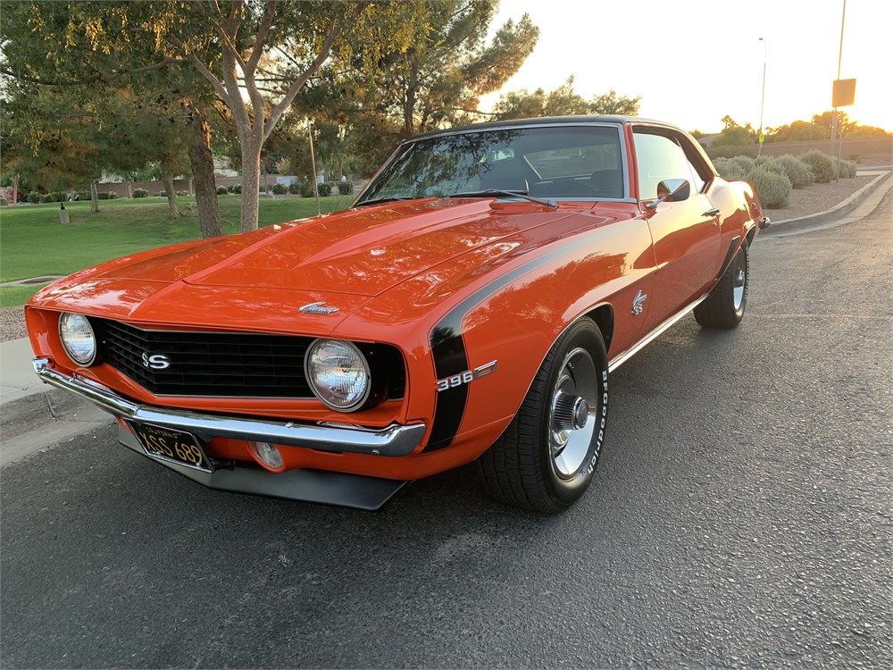 1969 Chevrolet Camaro SS 396 4-Speed available for Auction | AutoHunter ...