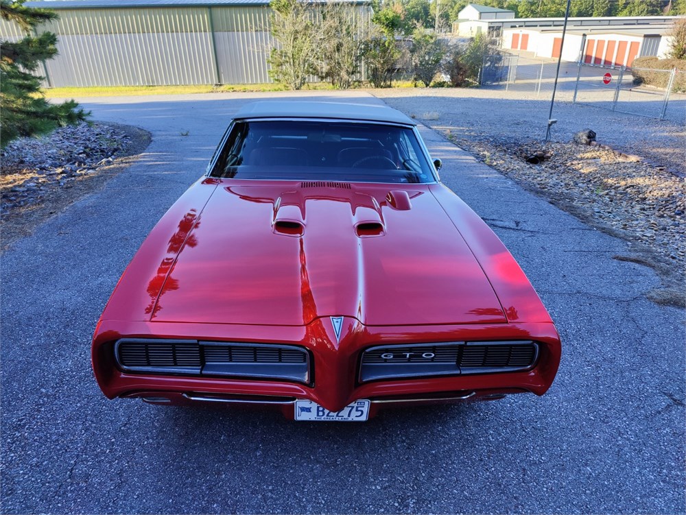 1968 Pontiac Gto Convertible Available For Auction