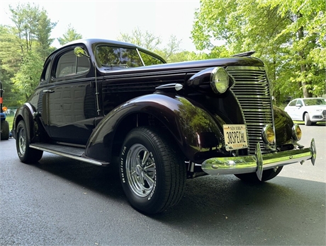 View this 327-POWERED 1938 CHEVROLET MASTER DELUXE BUSINESS COUPE