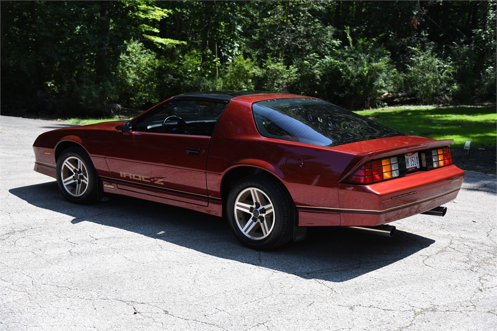 33k-MILE 1987 CHEVROLET CAMARO IROC-Z COUPE available for Auction ...