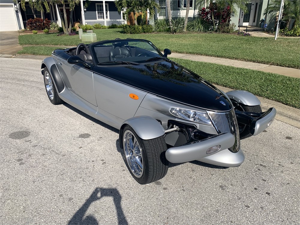 21K-Mile 2001 Plymouth Prowler Black Tie Edition available for