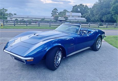 1971 Chevrolet Corvette LT-1 Convertible available for Auction ...