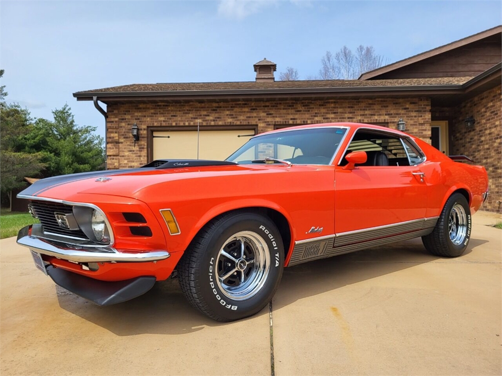 1970 FORD MUSTANG MACH 1 428 COBRA JET available for Auction ...