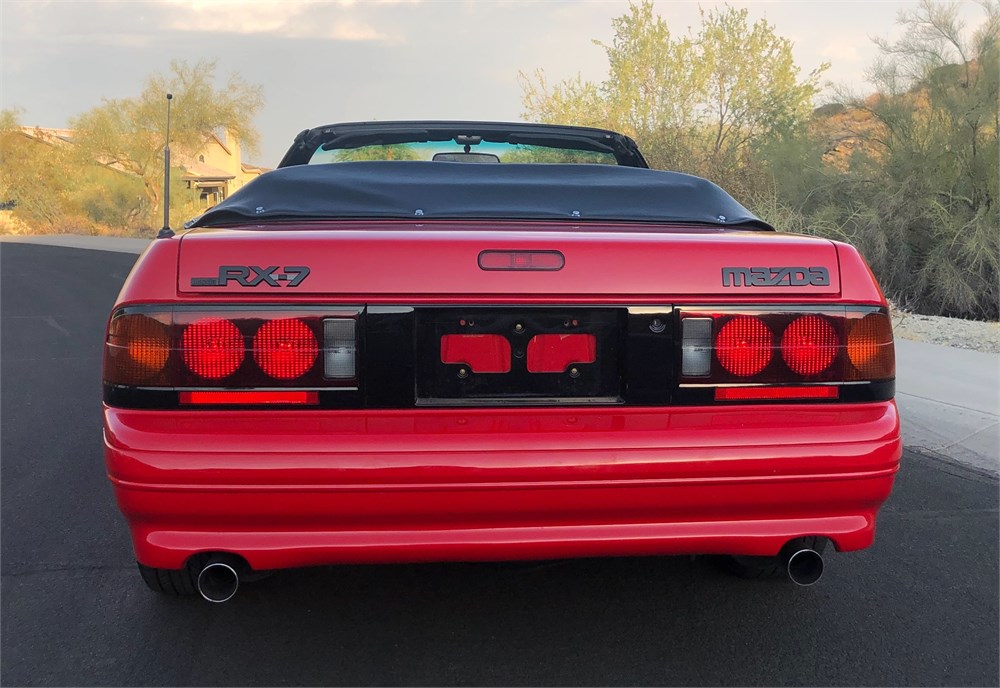 15k Mile 1990 Mazda Rx 7 Convertible 5 Speed Available For Auction Autohunter Com