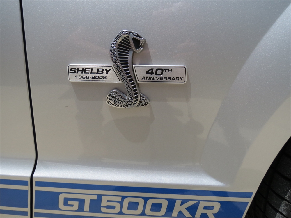 Ford Mustang Shelby GT500 Super Snake GT500KR 40TH outlets Emblem Set NEU