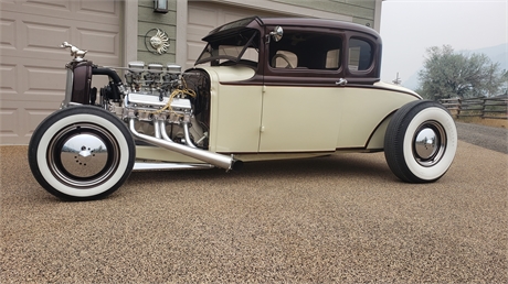 View this 394-POWERED 1931 FORD MODEL A COUPE