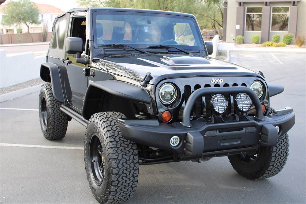 2012 Jeep Wrangler Modern Warfare 3 Edition available for Auction ...