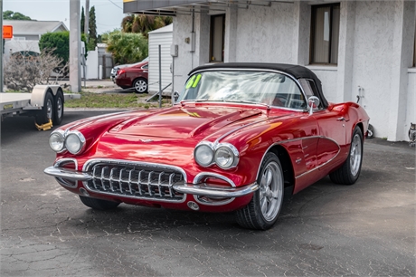 View this 383-Powered 1961 Chevrolet Corvette 6-Speed