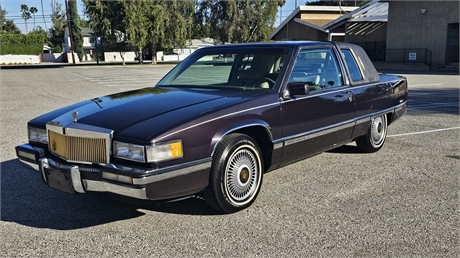 View this 53k-MILE 1992 CADILLAC FLEETWOOD COUPE