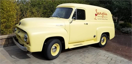 View this V8-Powered 1954 Ford F-100 Panel Truck 4-Speed