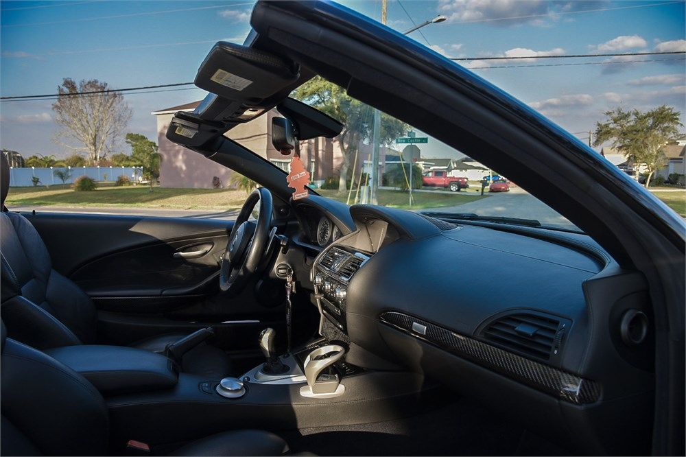 right hand drive bmw m6 convertible interior