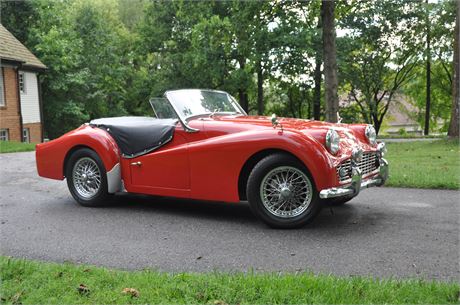 Reserve Removed: 1963 Triumph TR3B available for Auction | AutoHunter ...