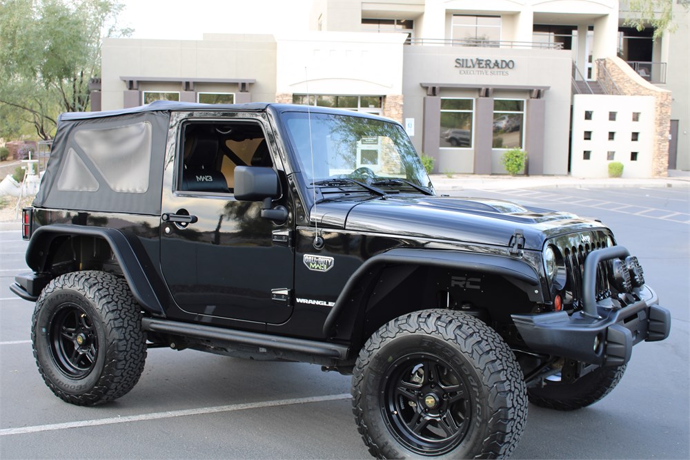 2012 Jeep Wrangler Modern Warfare 3 Edition available for Auction ...