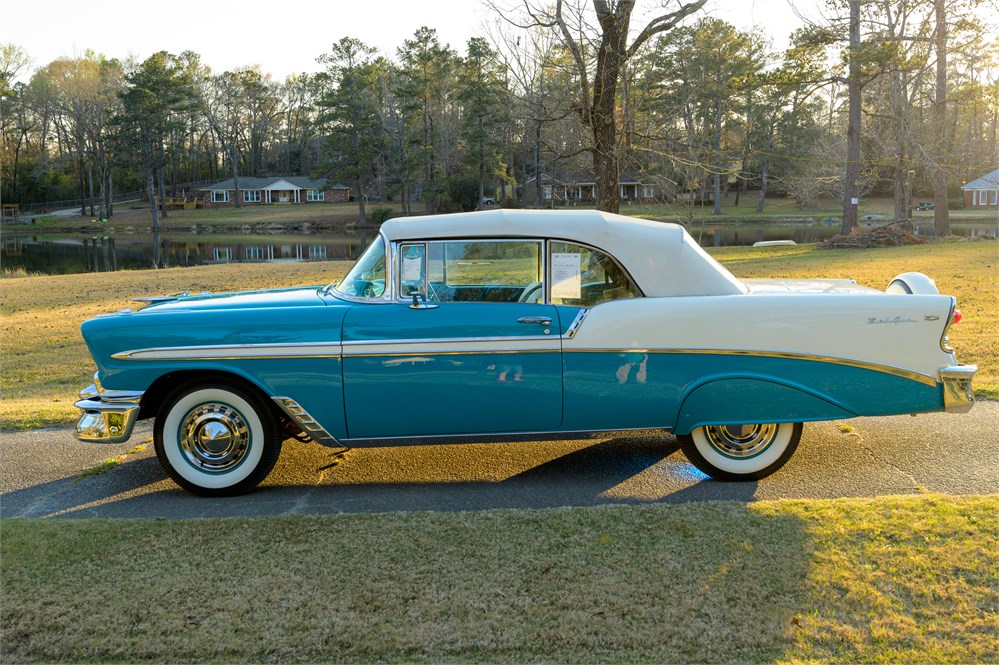 1956 Chevrolet Bel Air Convertible available for Auction | AutoHunter ...