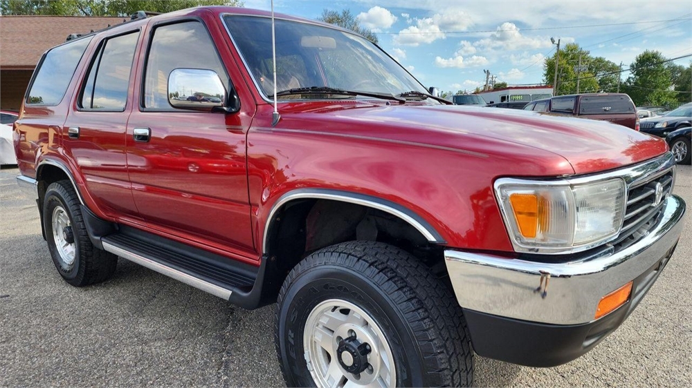 ONE-OWNER 1995 TOYOTA 4RUNNER SR5 V6 4X4 available for Auction ...