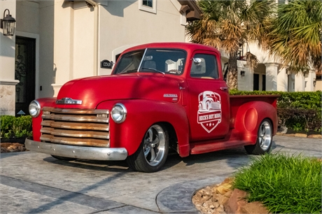 View this 350-Powered 1950 Chevrolet 3100 5-Window Pickup