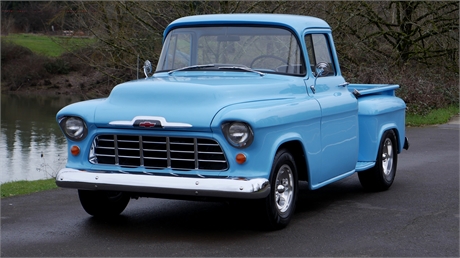 View this 327-Powered 1956 Chevrolet 3100 Big-Window 5-Speed
