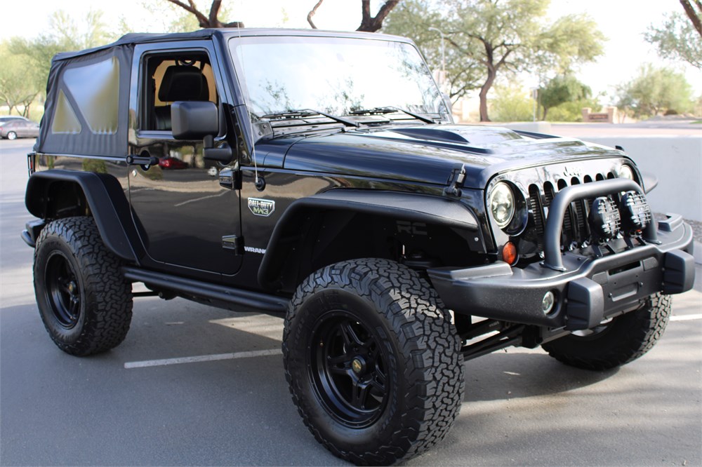 2012 Jeep Wrangler Modern Warfare 3 Edition available for Auction ...