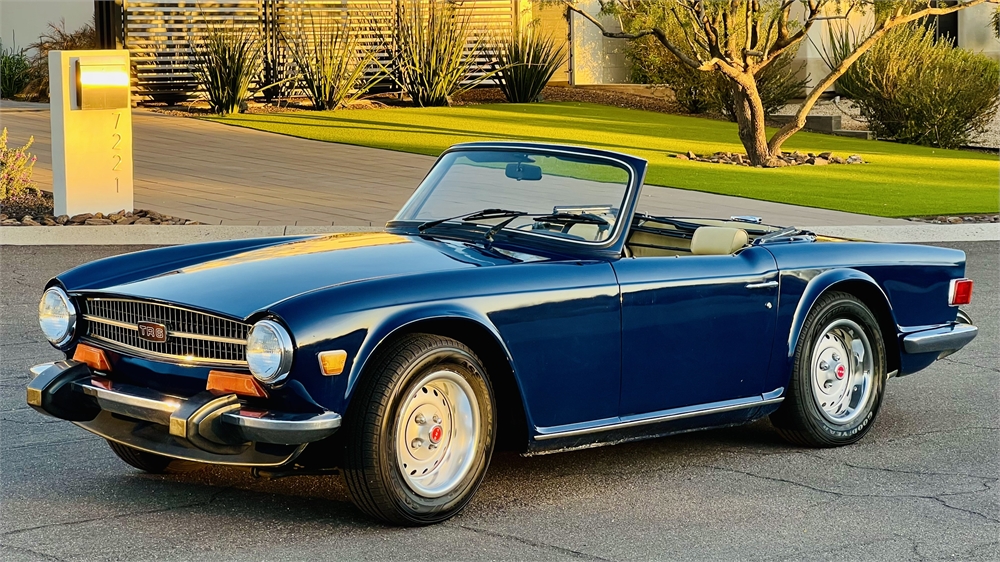 1974 TRIUMPH TR6 CONVERTIBLE available for Auction | AutoHunter