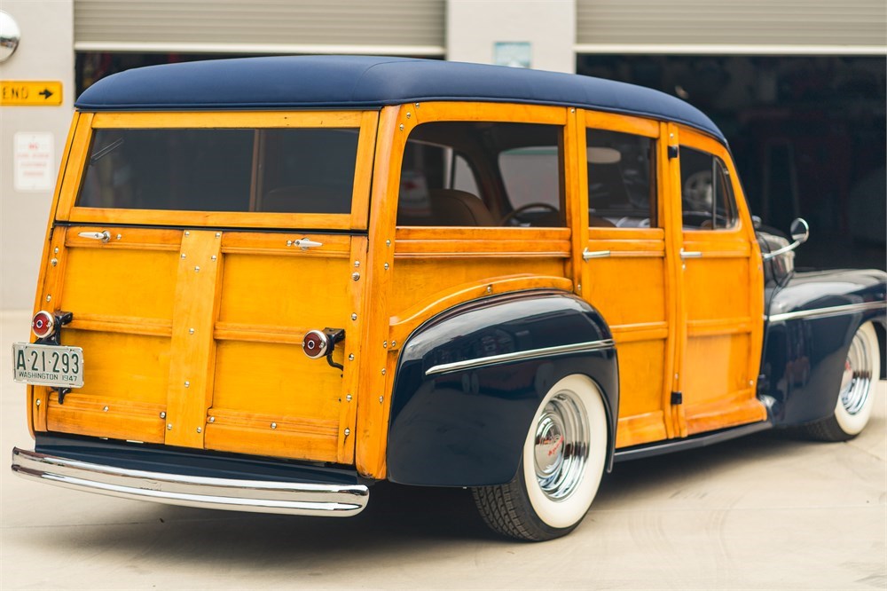 6.2 LT1-Powered 1948 Ford Super Deluxe Woody available for Auction