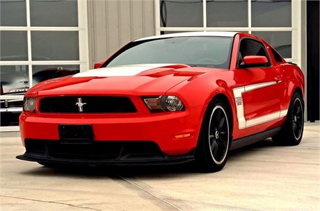 View this 2012 FORD MUSTANG BOSS 302
