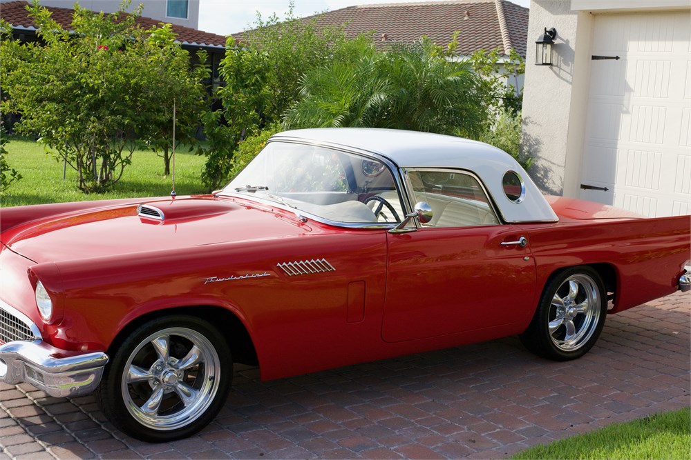 LS-Powered 1957 Ford Thunderbird available for Auction | AutoHunter.com ...