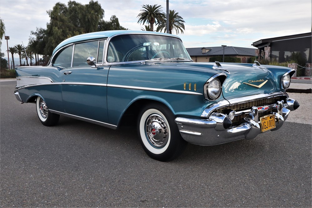 Highly-Optioned 1957 Chevrolet Bel Air available for Auction ...