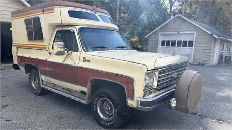 View this 1976 CHEVROLET BLAZER CHALET CAMPER